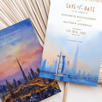 Dubaï moderne Sauvez la date Burj Al Arab Skyline
