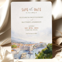 Dubrovnik Croatie Enregistrer la date Destination