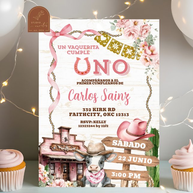 Invitation d'une fille espagnole mexicaine (Créateur téléchargé)