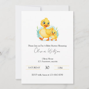 Invitation Duo de Canetons du Bonheur