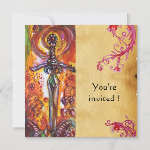INVITATION DURENDAL, ÉPÉE ROMANTIQUE ET L'ANGE