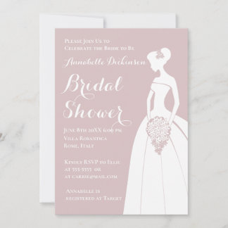Invitation Dusty Pink