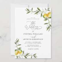eau citron vert mariage fleuri