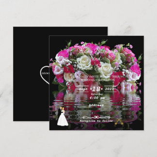 Invitation Eau florale réflexe