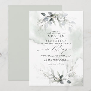 Invitation Eau Mariage Dreamy Verdure