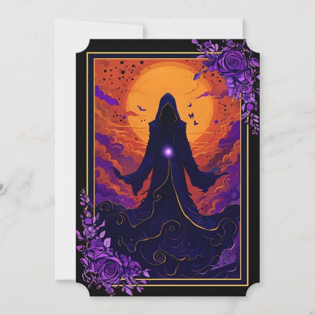 Invitation Échos Dans La Fumée (Devant)