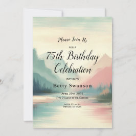 Invitation Echos doux des montagnes