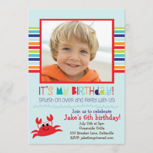 Invitation Éclaboussement de l'invitation de fête