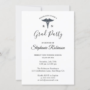 Invitation Ecole de soins infirmiers simple Moderne