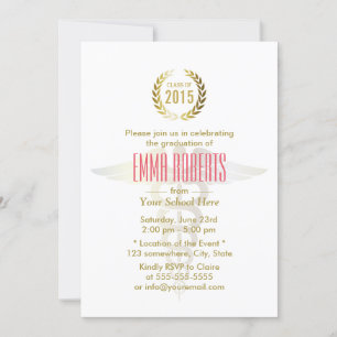 Invitation École Médicale et de soins infirmiers Classe de 20