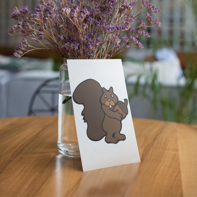 Invitation Écureuil avec maïs (Créateur téléchargé)