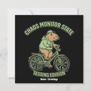 Invitation Édition de test de l'état du moniteur de chaos de
