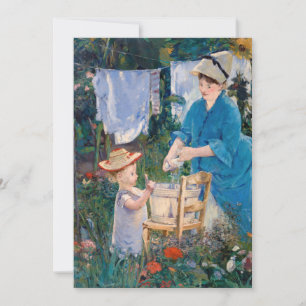 Invitation Edouard Manet - Blanchisserie