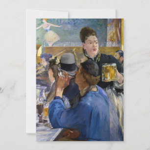 Invitation Edouard Manet - Coin de cafe-concert