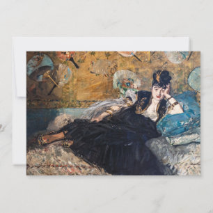 Invitation Edouard Manet - Dame aux Éventails
