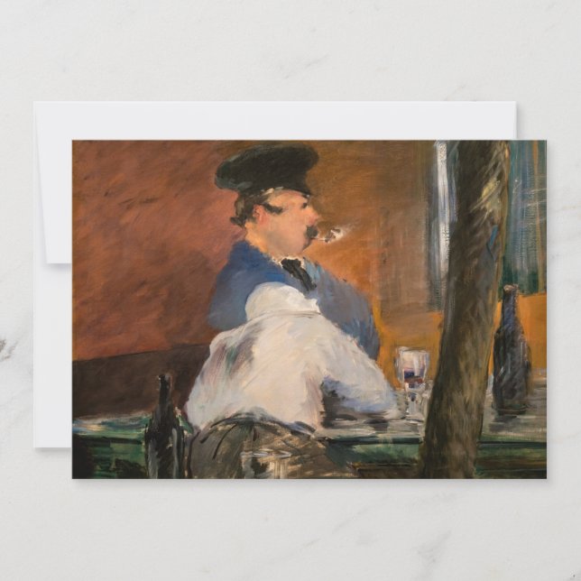 Invitation Edouard Manet - Le Bar, Le Bouchon (Devant)