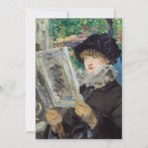 Edouard Manet - Lecture Femme