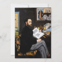 Edouard Manet - Portrait d'Emile Zola
