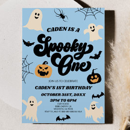 Invitation Éffrayant Un Halloween 1er Anniversaire
