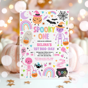 Invitation Éffrayant Une Halloween Cuties 1ère fête d'anniver
