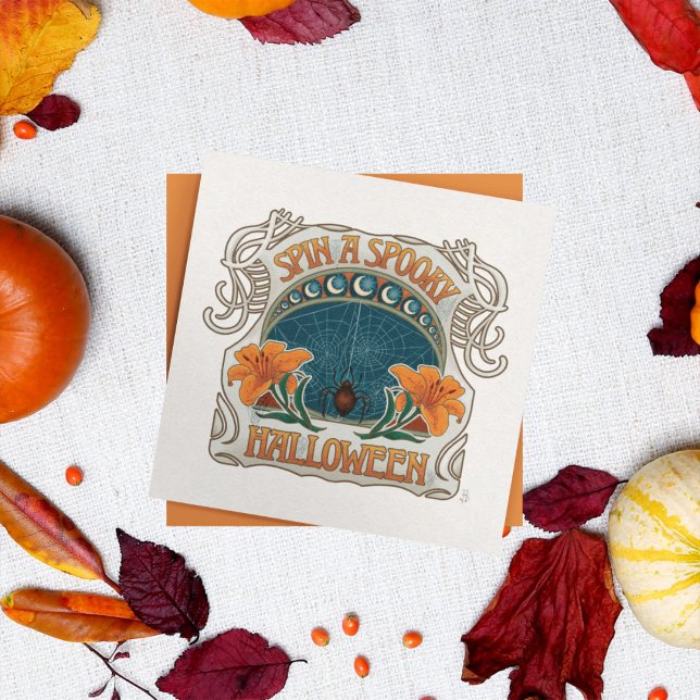 Invitation éffrayante Halloween gothique style Vin (Spooky Halloween Gothic Vintage Style Invitation)