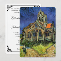 Eglise d'Auvers par Vincent van Gogh Mariage