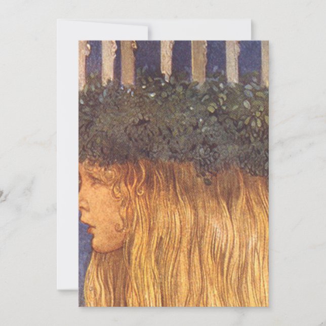 Invitation Église Sainte-Lucie John Bauer (Devant)