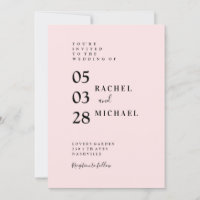 Invitation Einfache Einladung