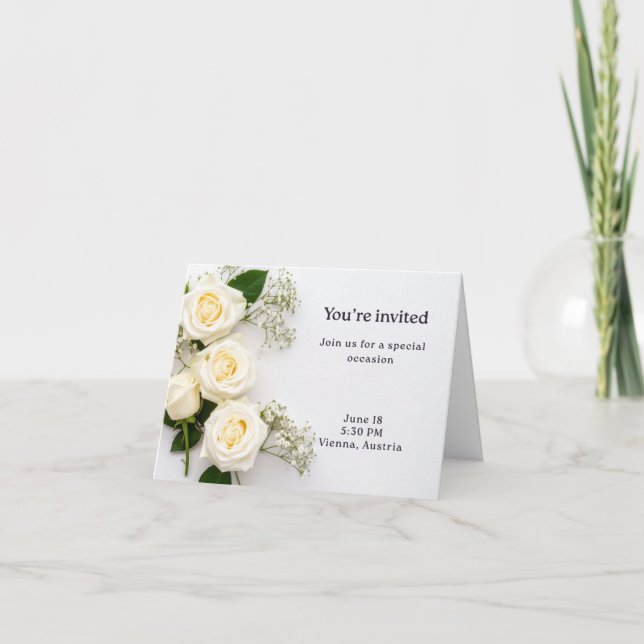 Invitation Einladung (Vorderseite)