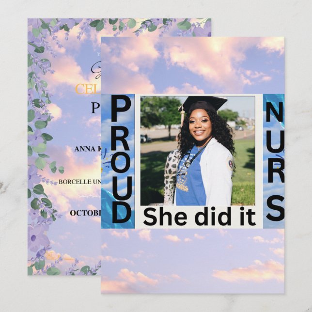 Invitation Einladung (Vorne/Hinten)