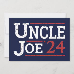 Invitation Élection 2024 - Oncle Joe I