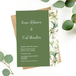 Invitation Élégance LILY Blossom