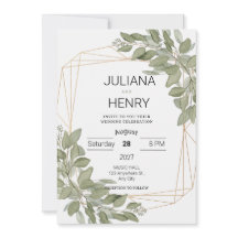 Élégance rustique de la verdure aquarelle eucalypt