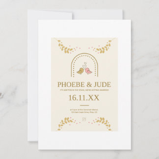 Invitation Élégant