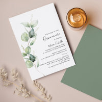 Elégant 15ème anniversaire Eucalyptus Quinceanera