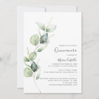 Elégant 15ème anniversaire Eucalyptus Quinceanera