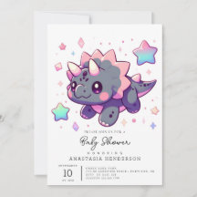 Elégant Baby shower de Petit Dinosaure