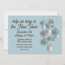 Elegant Blue and White Ornaments