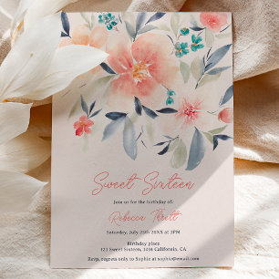 Invitation Élégant boho à automne fleuri chou terre douce 16