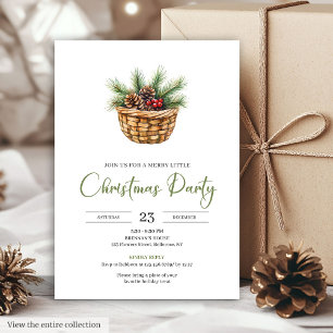 Invitation Élégant Boho Couleurs Neutres Aquarelle Vacances 
