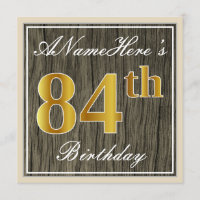 Élégant, bois de Faux, anniversaire d'or de Faux