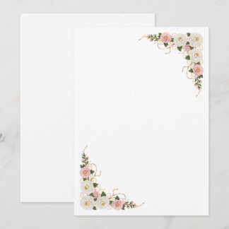 Invitation Elegant Camellia Floral Wedding Background