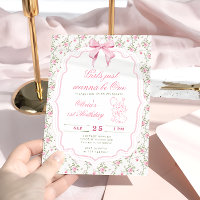 Élégant Canard Rose Mignon Fille Premier Anniversa