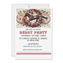 Elégant cavalier Derby Party / Equestrio