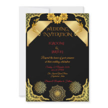 Elegant Classic Marriage Invite Template