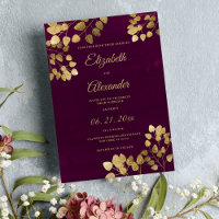 Élégant classique bourgeois d'or eucalyptus mariag
