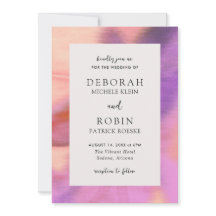 Elégant Désert Vibrant Sunset Mariage moderne