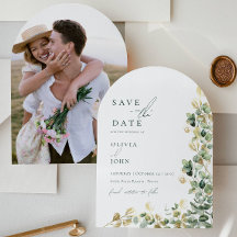 Elégant Eucalyptus photo mariage Enregistrer la da