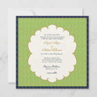 Elegant Ganesh or et mariage indien vert