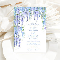 Elégant Mariage bleu bleu bleu bleu floral